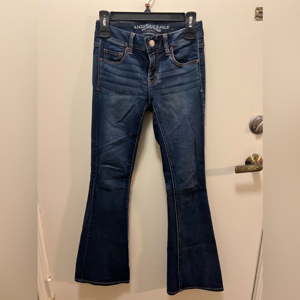 American Eagle Flare jeans size 0